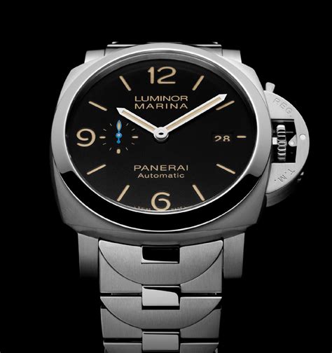 panerai with steel bracelet|panerai luminor steel bracelet.